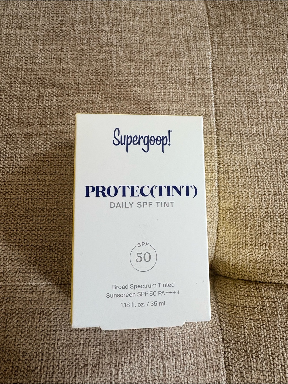 NWT Supergoop Protec(tint) SPF 50 Skin Tint